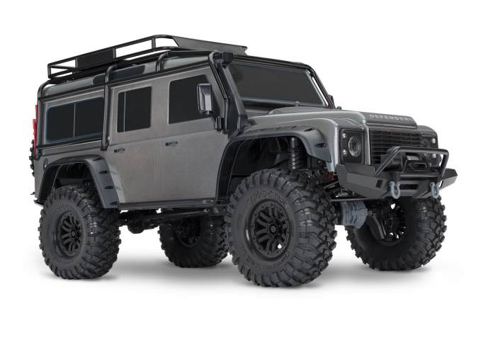 TRAXXAS TRX-4 Land Rover DEFENDER 4X4 silber RTR 4WD Best.Nr.:82056-4S